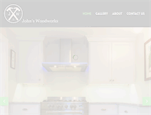 Tablet Screenshot of johnswoodworksllc.com